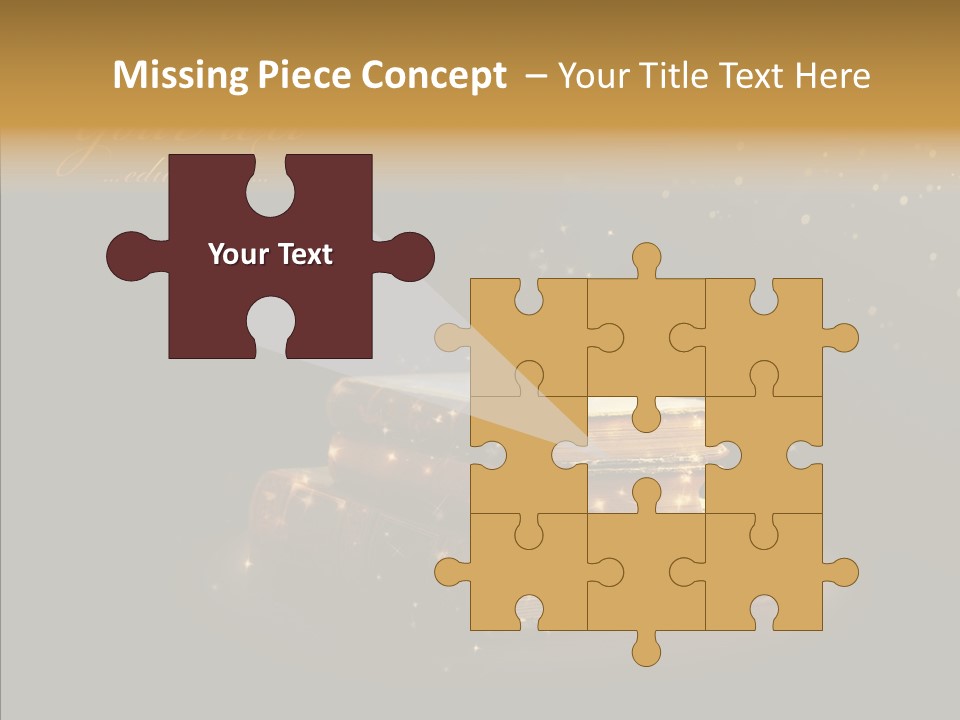 Bible Object Stack PowerPoint Template