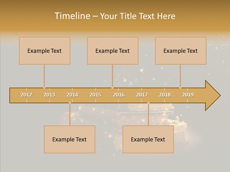 Bible Object Stack PowerPoint Template