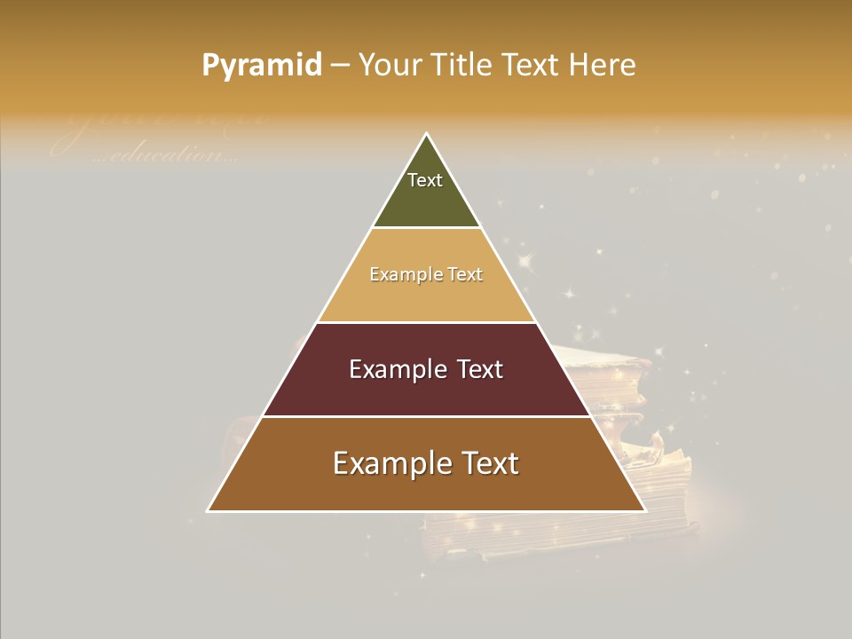 Bible Object Stack PowerPoint Template
