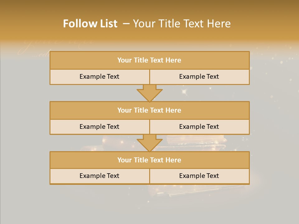 Bible Object Stack PowerPoint Template