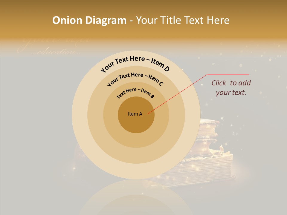 Bible Object Stack PowerPoint Template