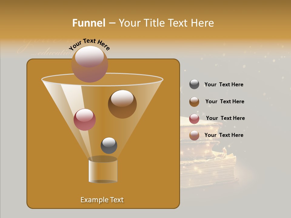 Bible Object Stack PowerPoint Template