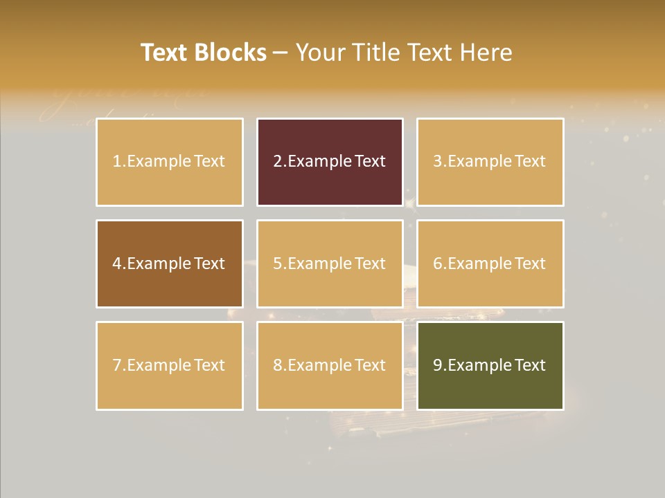Bible Object Stack PowerPoint Template