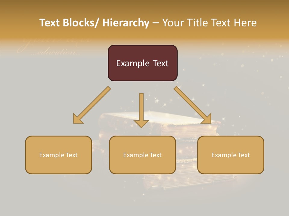Bible Object Stack PowerPoint Template