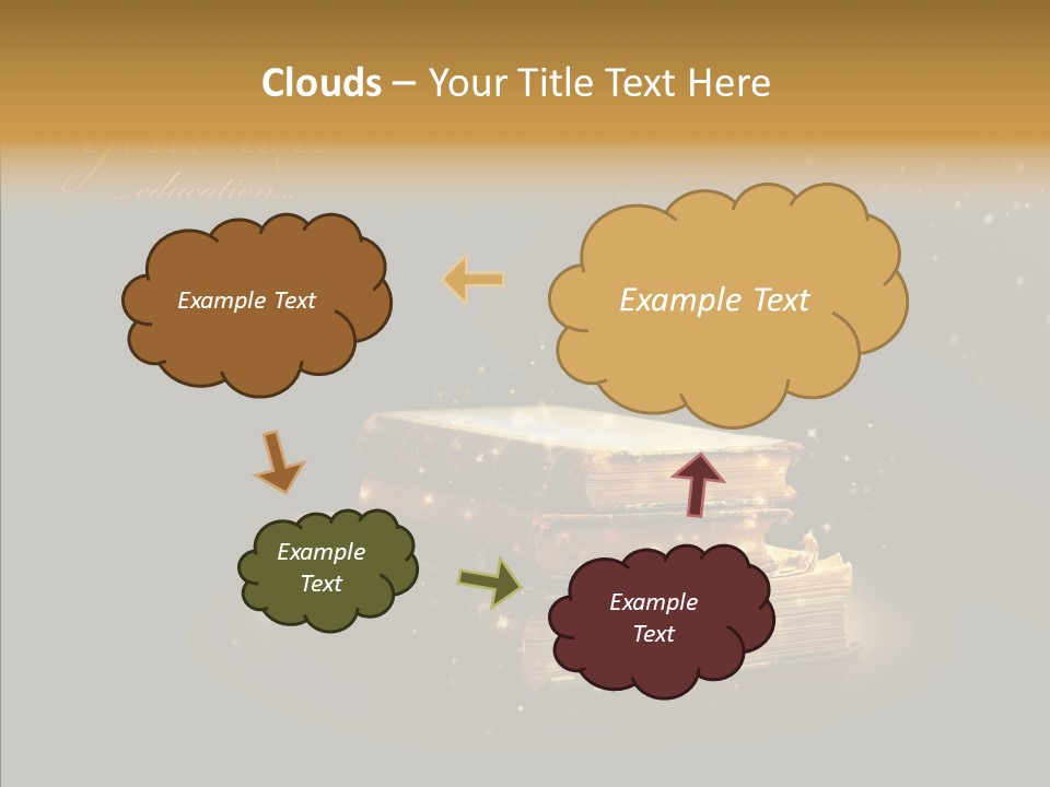 Bible Object Stack PowerPoint Template