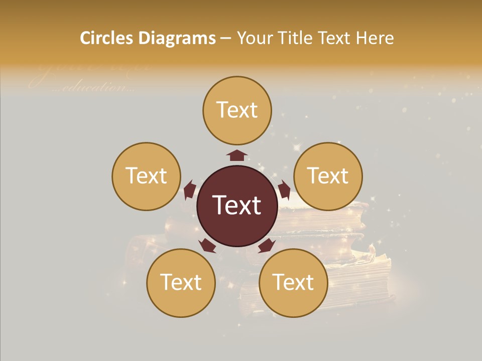 Bible Object Stack PowerPoint Template