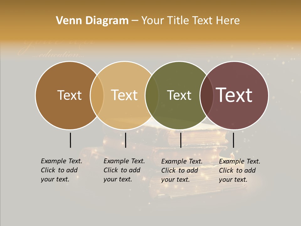 Bible Object Stack PowerPoint Template
