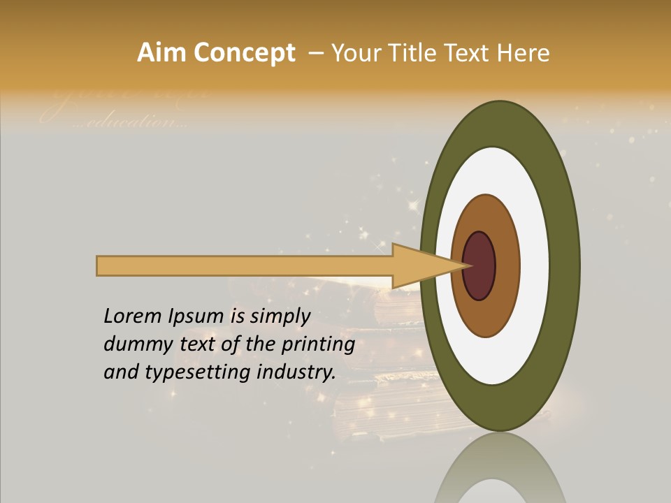 Bible Object Stack PowerPoint Template