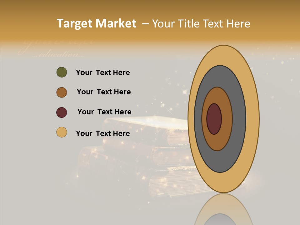 Bible Object Stack PowerPoint Template