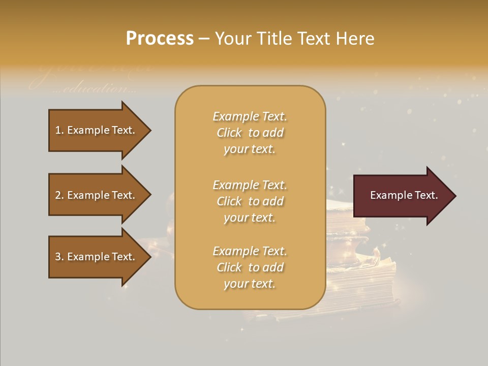 Bible Object Stack PowerPoint Template
