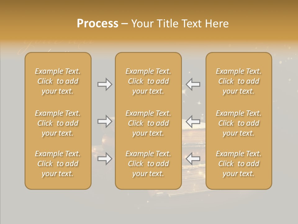 Bible Object Stack PowerPoint Template