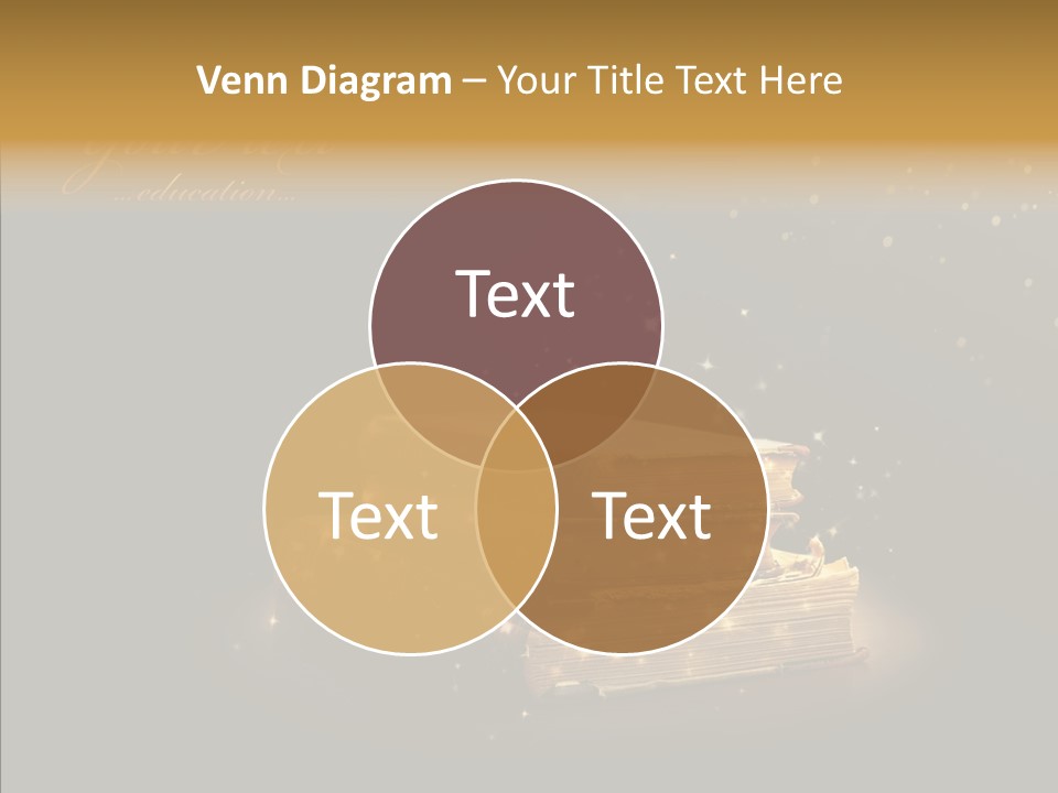 Bible Object Stack PowerPoint Template