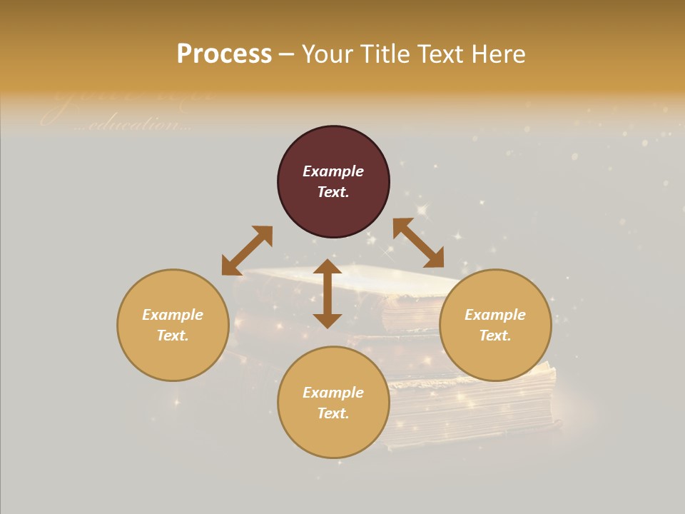 Bible Object Stack PowerPoint Template