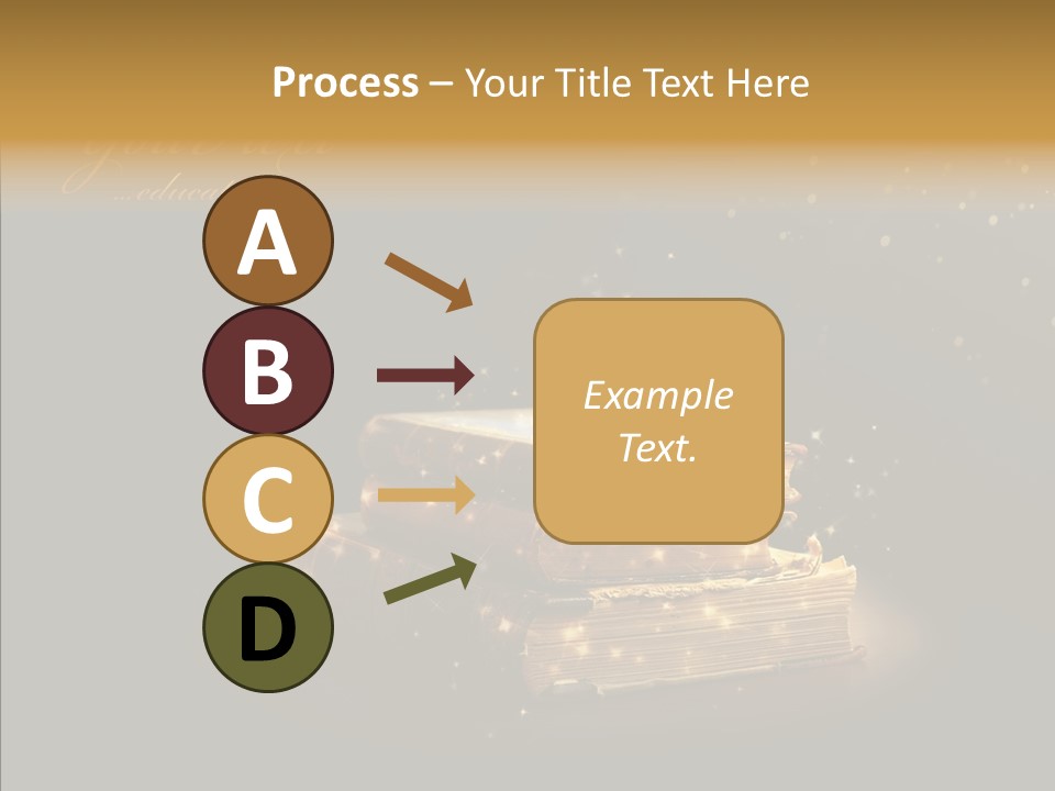 Bible Object Stack PowerPoint Template