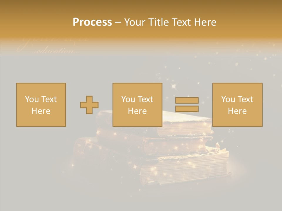 Bible Object Stack PowerPoint Template