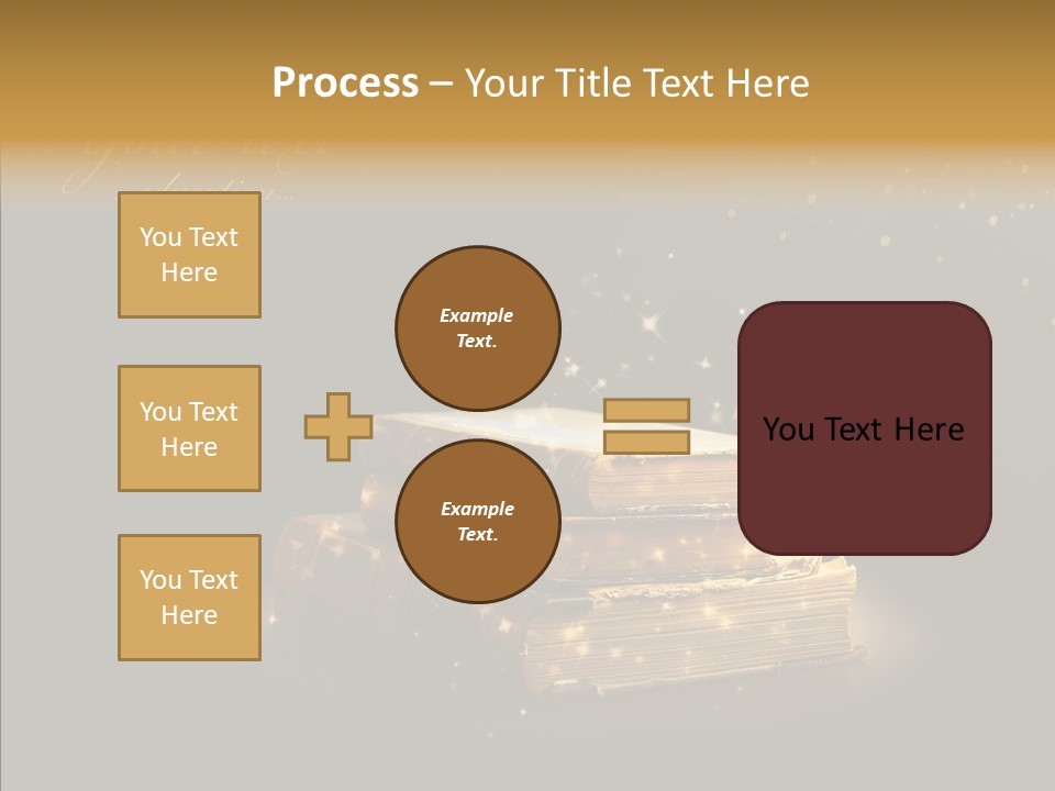 Bible Object Stack PowerPoint Template