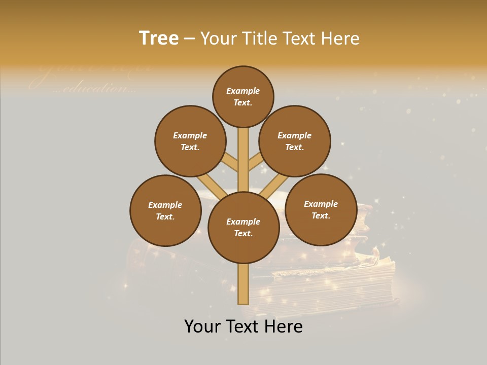 Bible Object Stack PowerPoint Template