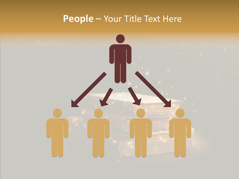 Bible Object Stack PowerPoint Template