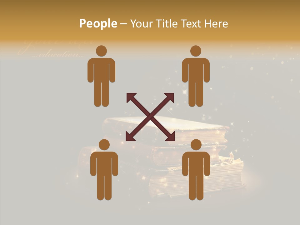 Bible Object Stack PowerPoint Template