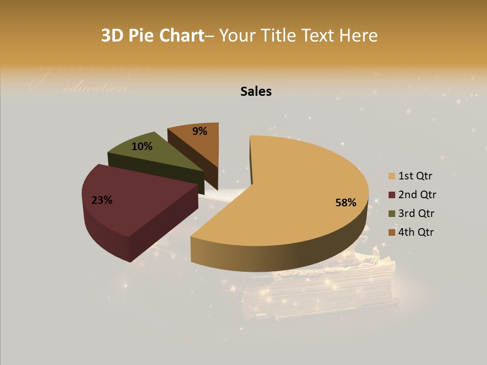 Bible Object Stack PowerPoint Template