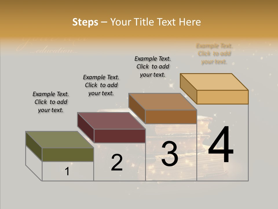 Bible Object Stack PowerPoint Template
