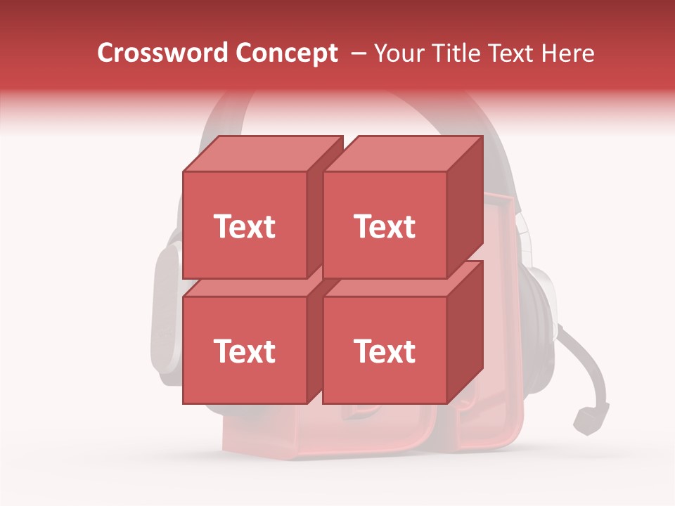 Text Jokey Listening PowerPoint Template