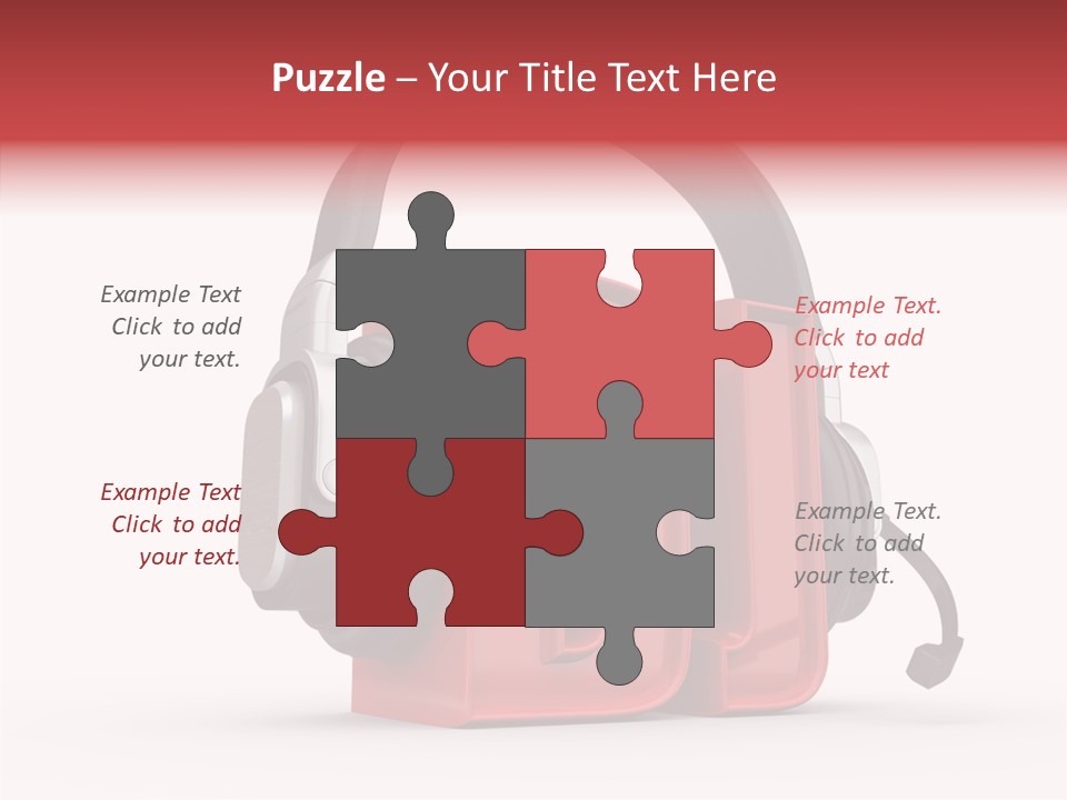 Text Jokey Listening PowerPoint Template