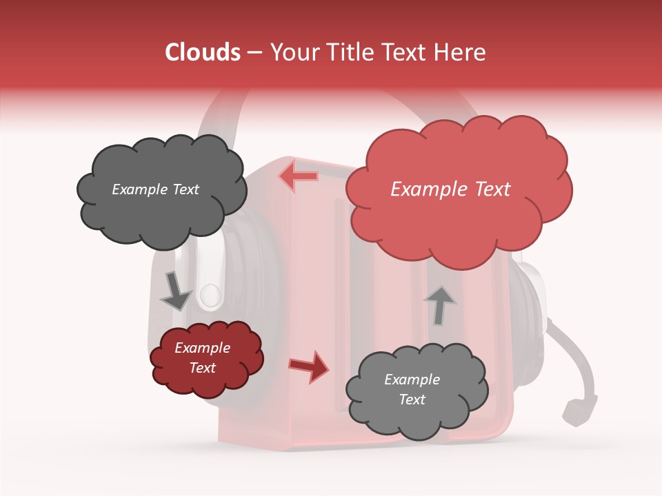 Text Jokey Listening PowerPoint Template