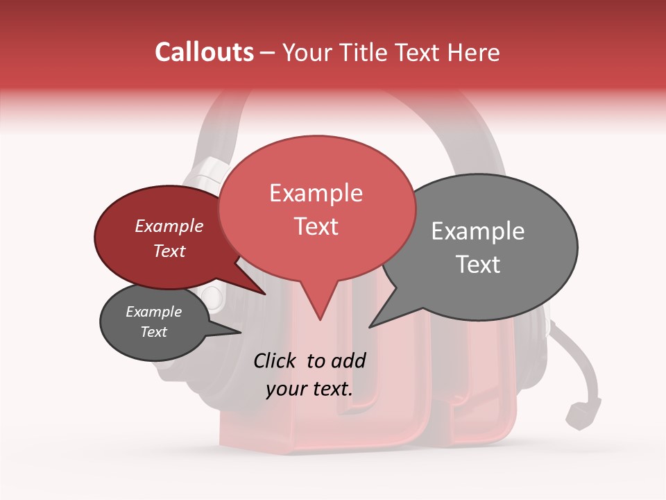 Text Jokey Listening PowerPoint Template