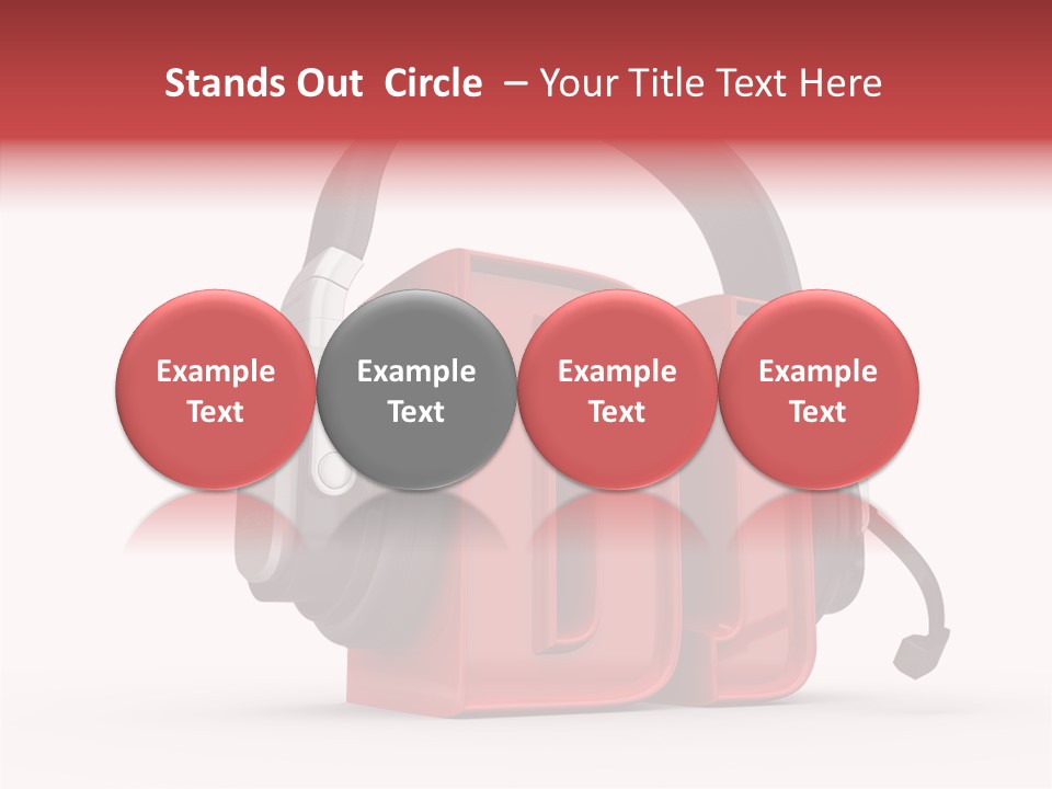 Text Jokey Listening PowerPoint Template