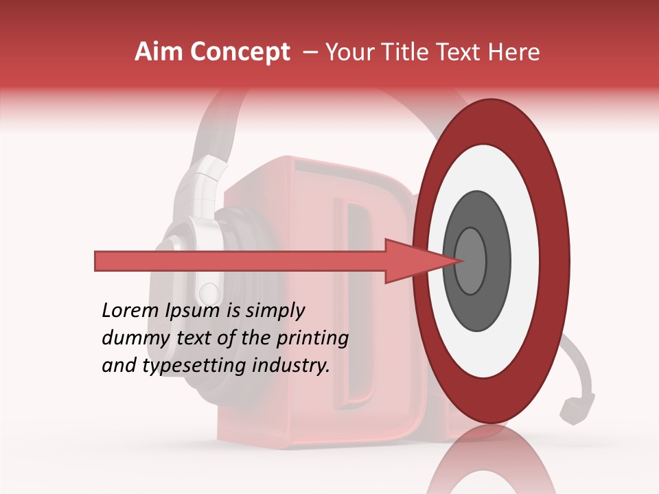 Text Jokey Listening PowerPoint Template