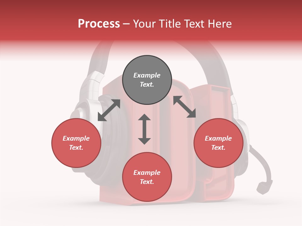 Text Jokey Listening PowerPoint Template