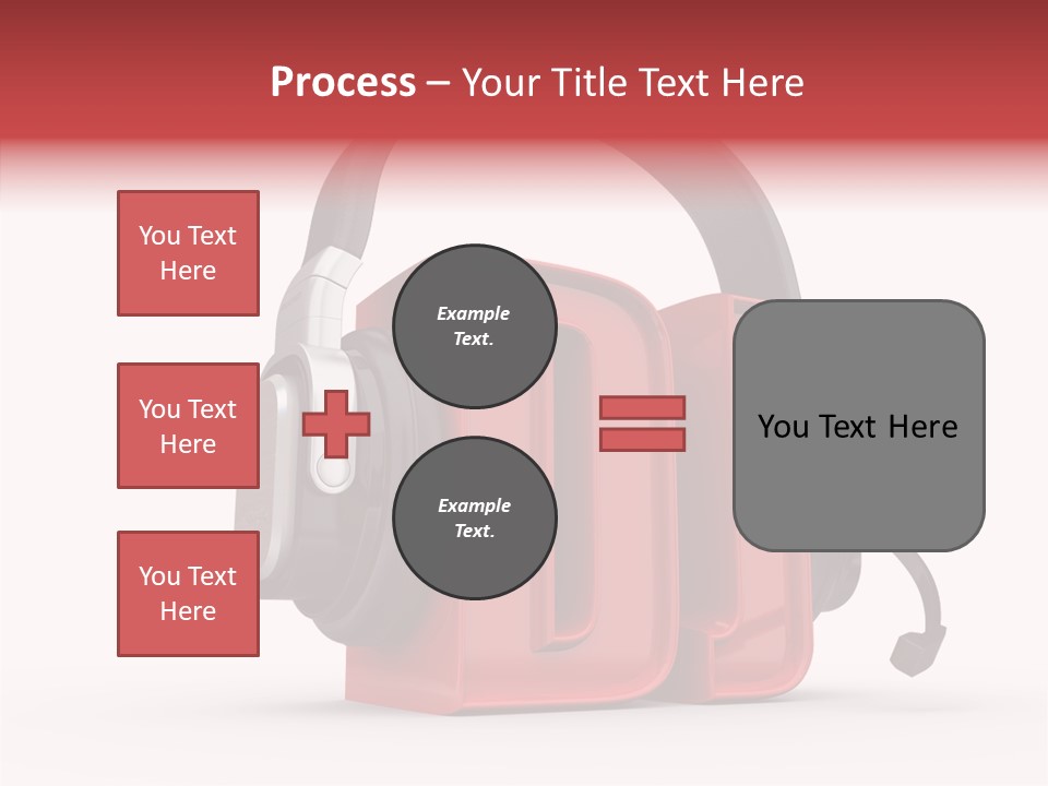 Text Jokey Listening PowerPoint Template