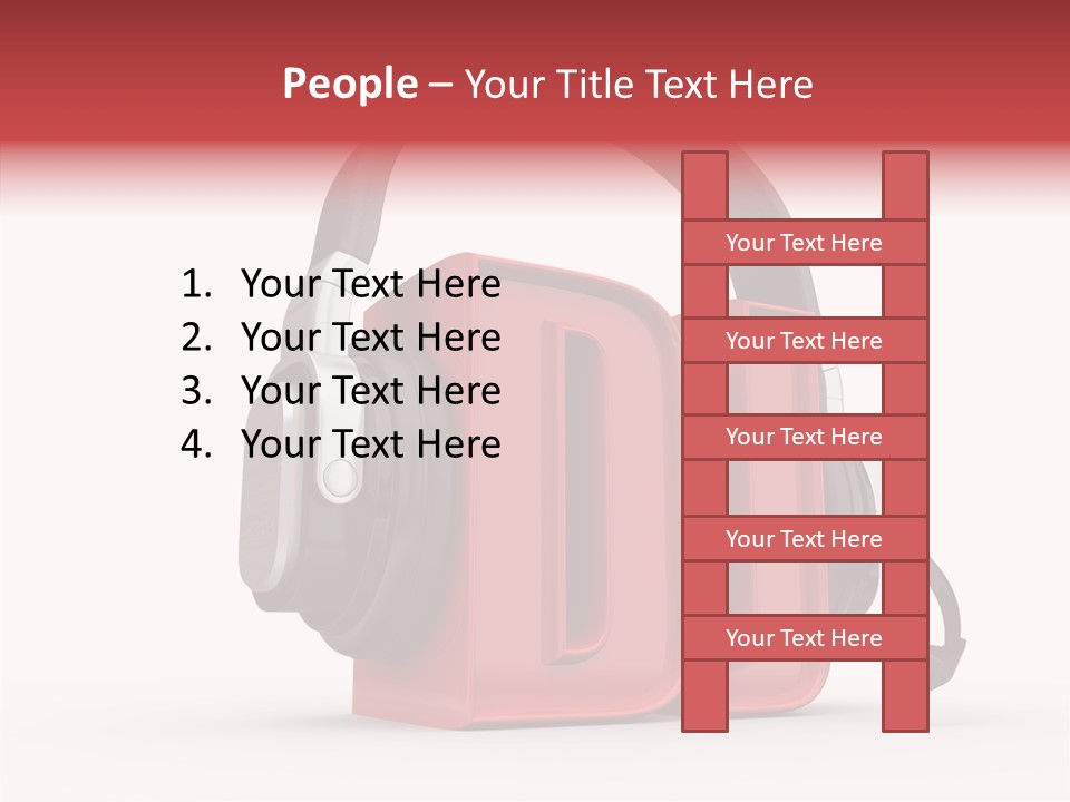 Text Jokey Listening PowerPoint Template