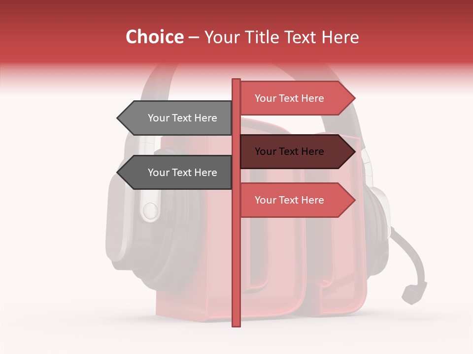 Text Jokey Listening PowerPoint Template