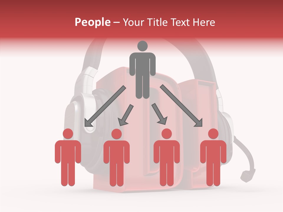 Text Jokey Listening PowerPoint Template