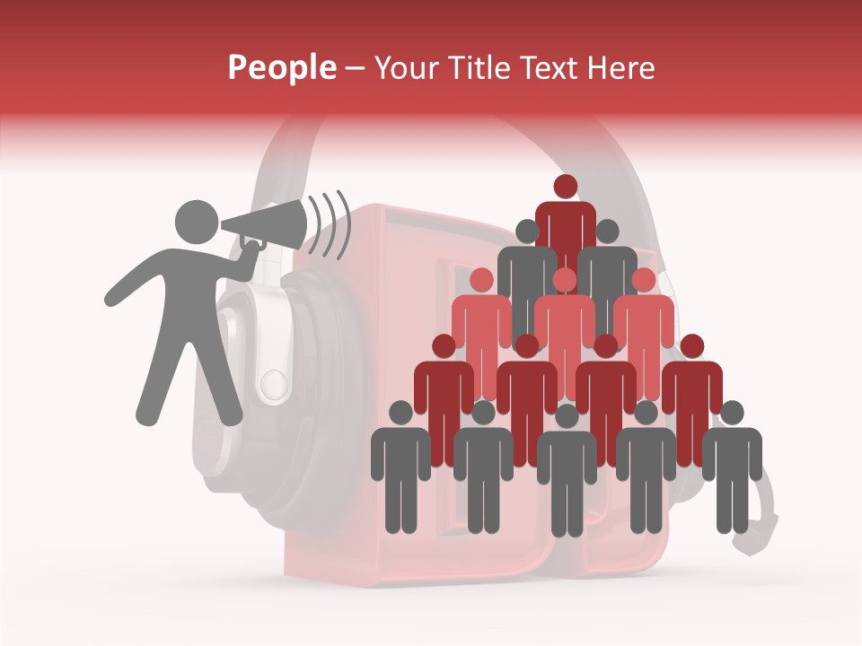 Text Jokey Listening PowerPoint Template