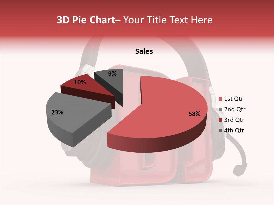Text Jokey Listening PowerPoint Template