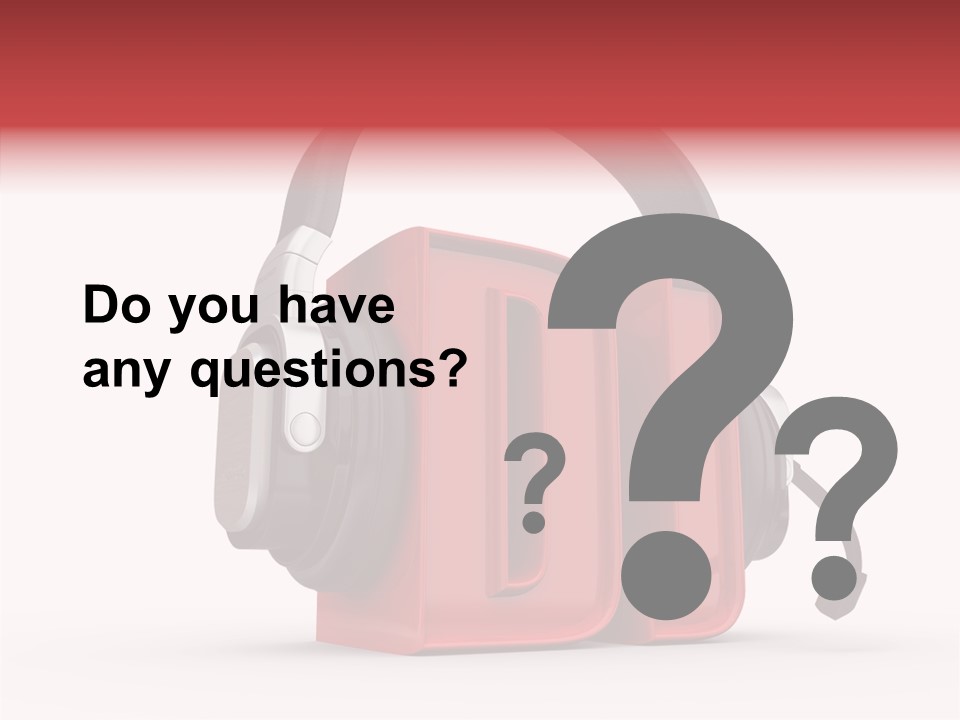 Text Jokey Listening PowerPoint Template