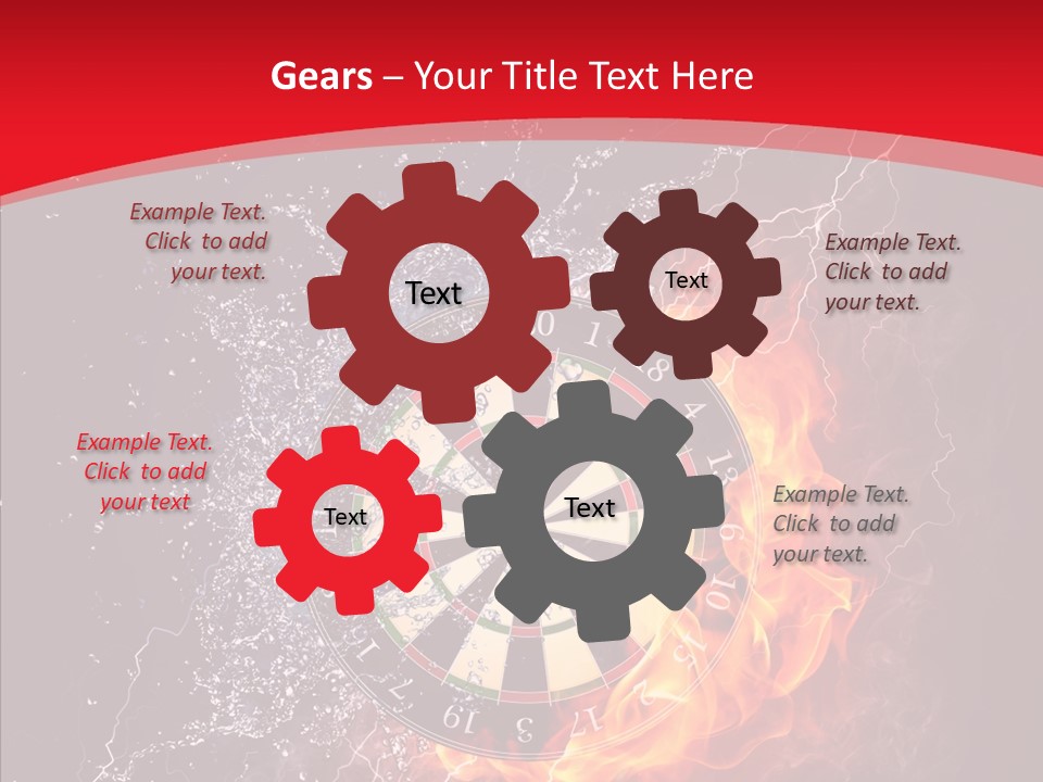 Vector Power Element PowerPoint Template