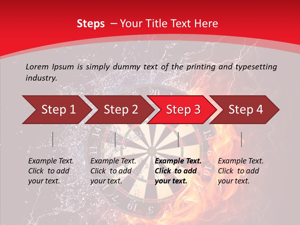 Vector Power Element PowerPoint Template