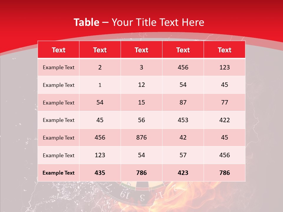 Vector Power Element PowerPoint Template