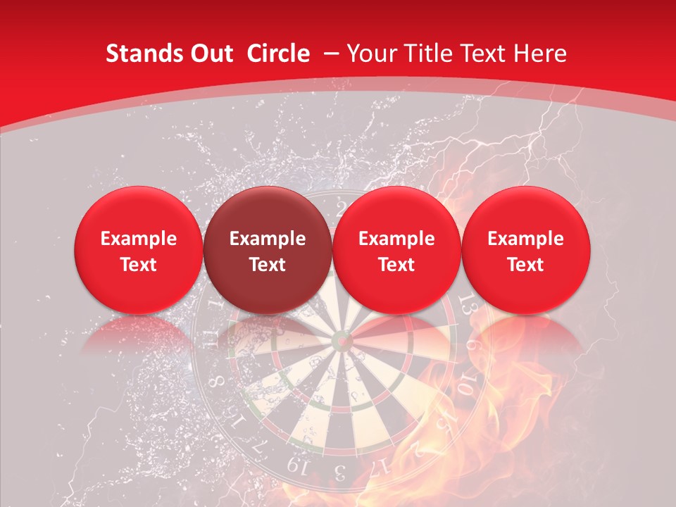 Vector Power Element PowerPoint Template