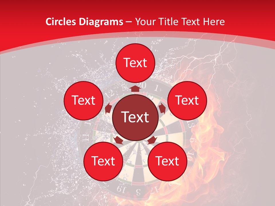 Vector Power Element PowerPoint Template