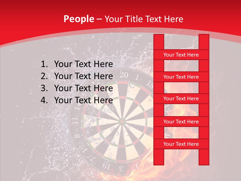 Vector Power Element PowerPoint Template