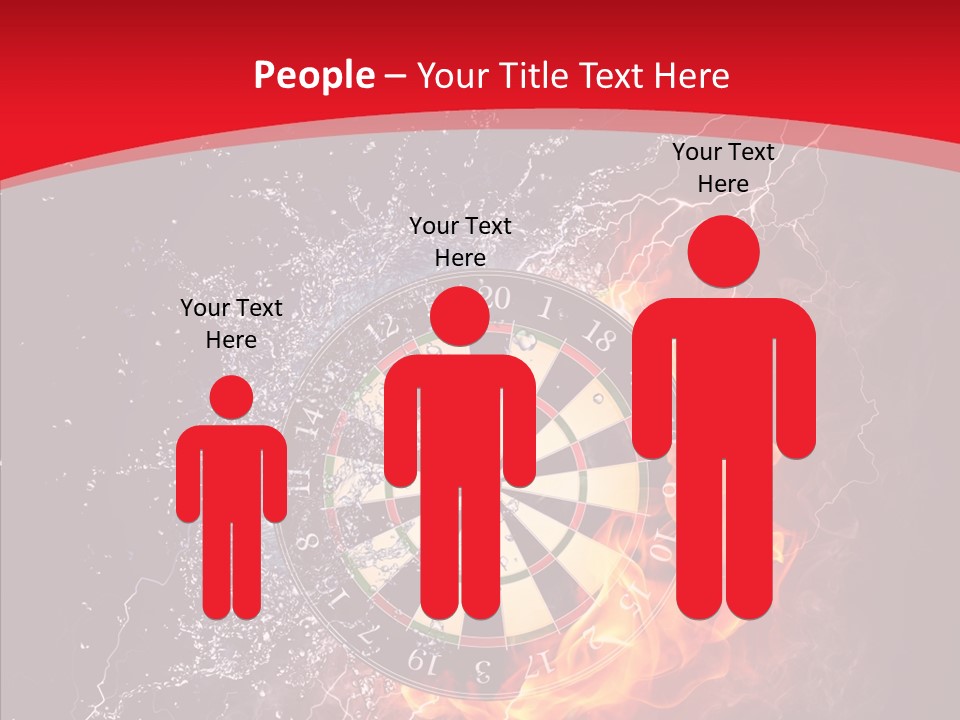 Vector Power Element PowerPoint Template