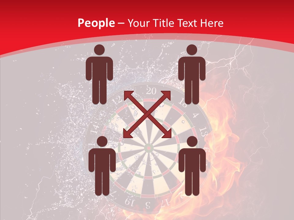 Vector Power Element PowerPoint Template