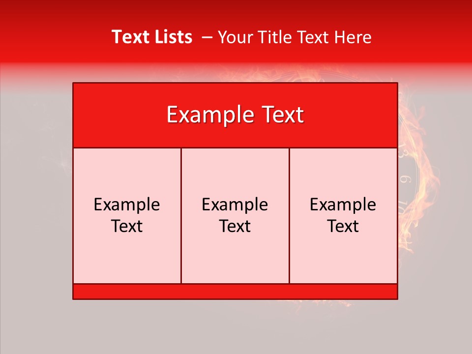 Play Inferno Illustration PowerPoint Template