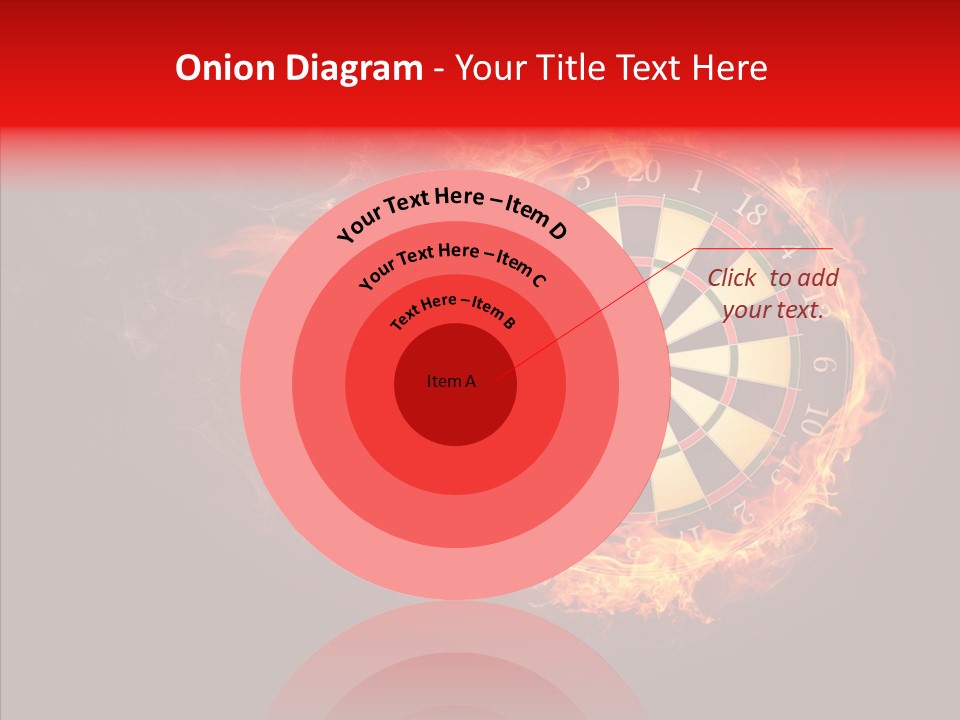 Play Inferno Illustration PowerPoint Template