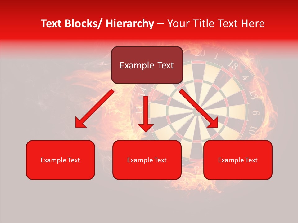 Play Inferno Illustration PowerPoint Template